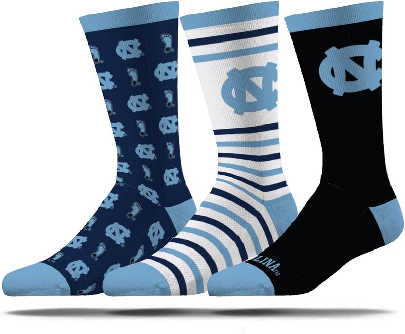 Strideline Store Mens NCAA Dress Socks- The Executive 3 Pack-One Size Fits Most - Image 1